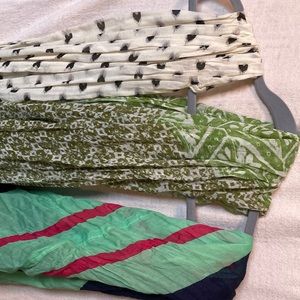 Bundle of 3 scarves